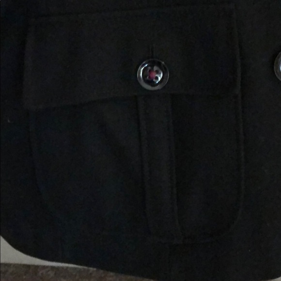 Black Miss Sixty Pea Coat style Jacket - Picture 6 of 8